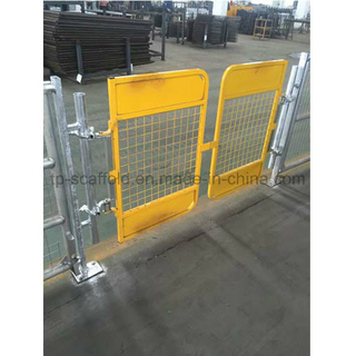Porte d'échelle en acier de porte de sécurité d'échafaudage pour l'échafaudage